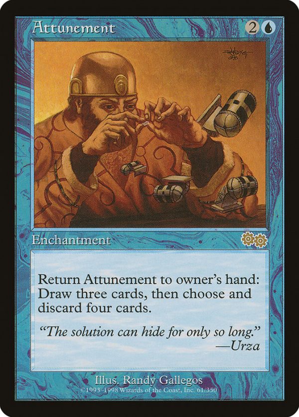 Attunement [Urza s Saga] For Discount