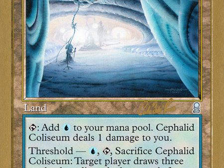 Cephalid Coliseum (Carlos Romao) [World Championship Decks 2002] For Sale