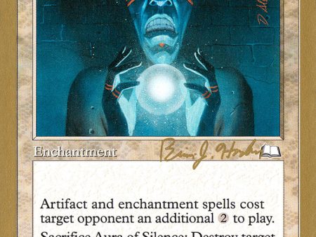 Aura of Silence (Brian Hacker) (SB) [World Championship Decks 1998] Supply