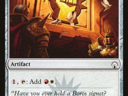 Boros Signet [Guilds of Ravnica Guild Kit] Online Sale