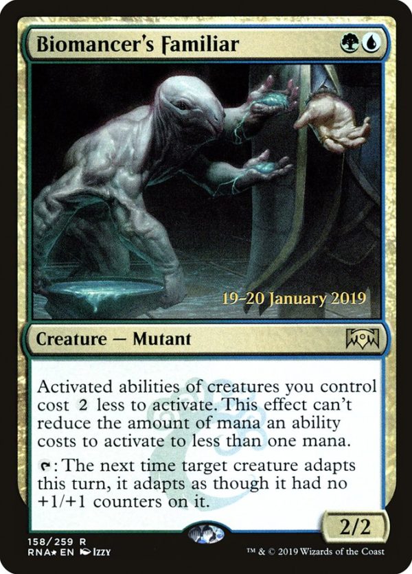 Biomancer s Familiar [Ravnica Allegiance Prerelease Promos] Supply