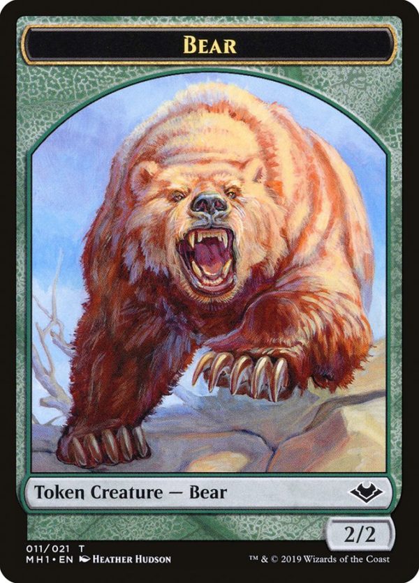 Bear Token [Modern Horizons Tokens] For Discount