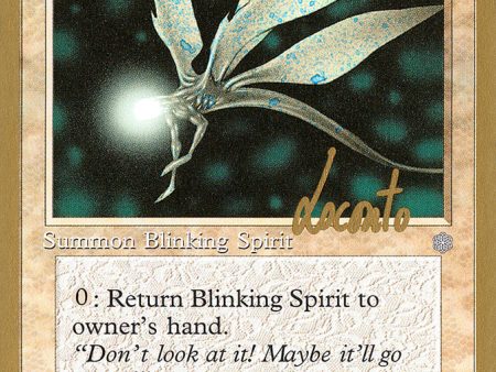 Blinking Spirit (Michael Loconto) [Pro Tour Collector Set] Hot on Sale