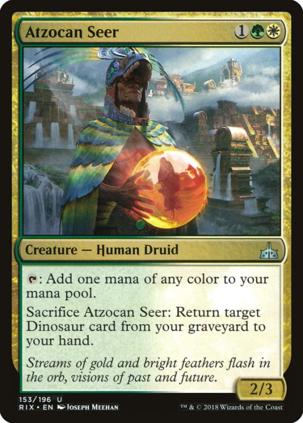 Atzocan Seer [Rivals of Ixalan] For Cheap