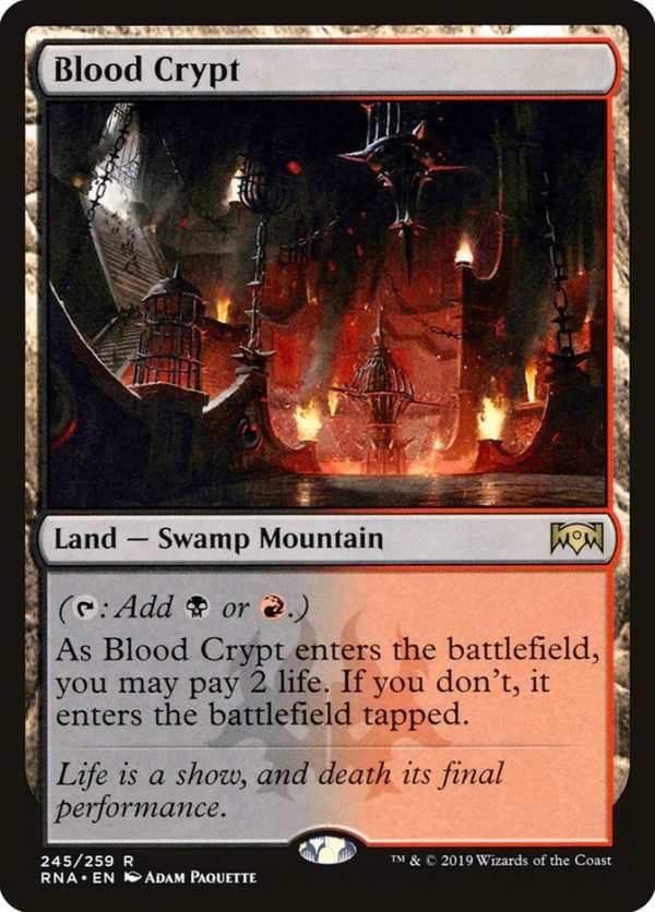 Blood Crypt [Ravnica Allegiance] Online now