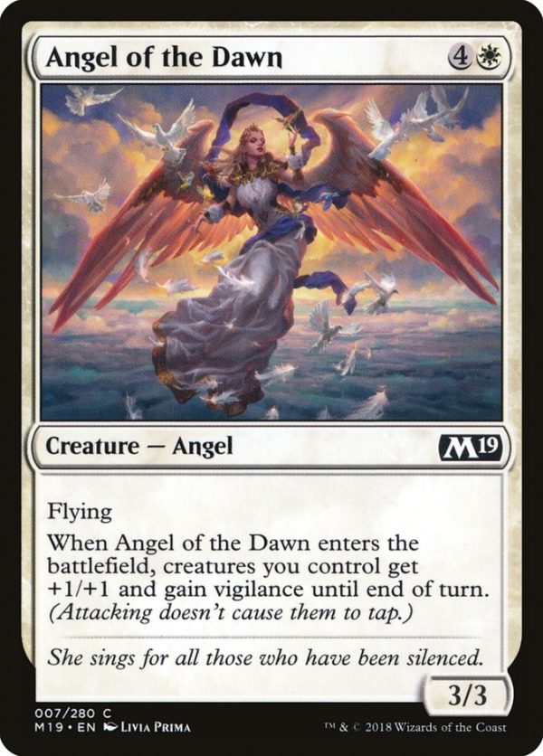 Angel of the Dawn [Core Set 2019] For Discount