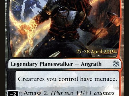 Angrath, Captain of Chaos [War of the Spark Prerelease Promos] Hot on Sale