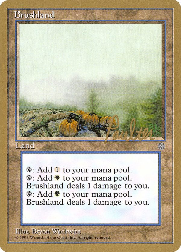 Brushland (Preston Poulter) [Pro Tour Collector Set] For Cheap