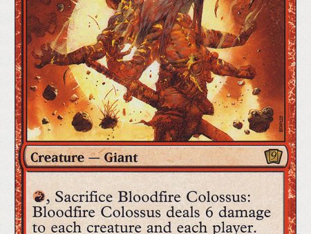 Bloodfire Colossus [Ninth Edition] on Sale