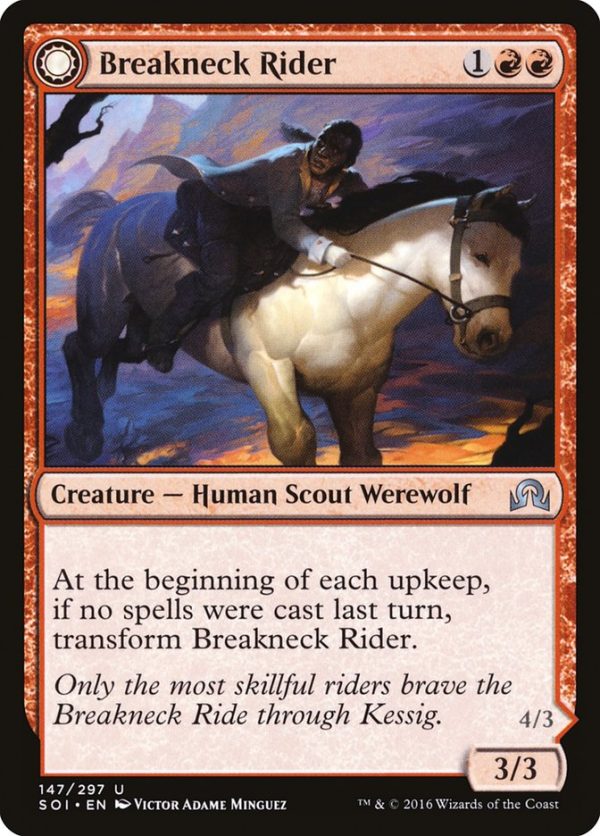 Breakneck Rider    Neck Breaker [Shadows over Innistrad] on Sale