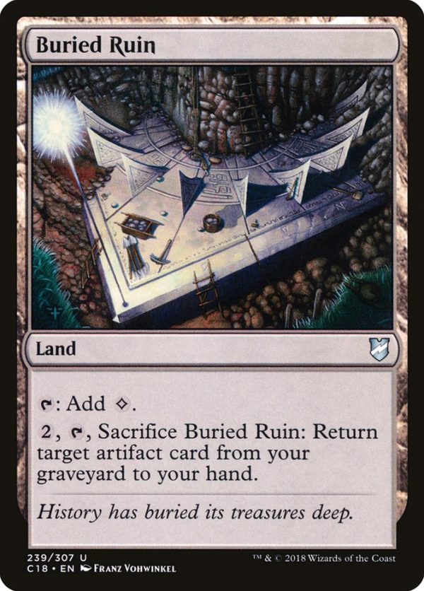 Buried Ruin [Commander 2018] Online now