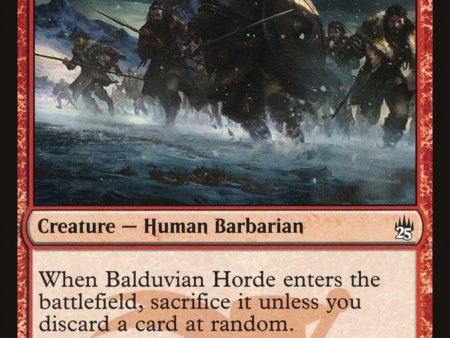 Balduvian Horde [Masters 25] Discount