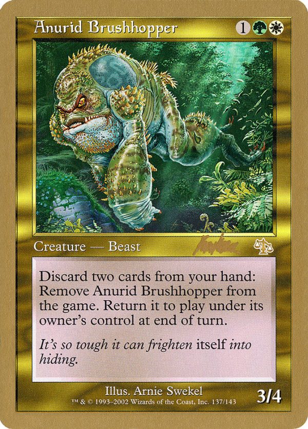 Anurid Brushhopper (Brian Kibler) [World Championship Decks 2002] Online Hot Sale