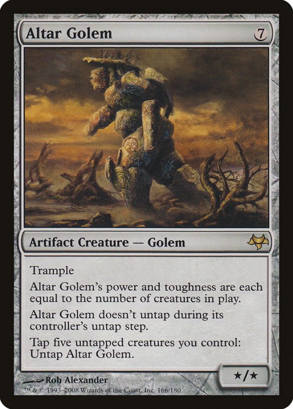 Altar Golem [Eventide] For Discount