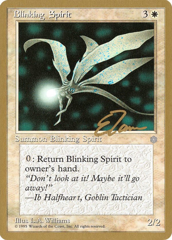 Blinking Spirit (Eric Tam) [Pro Tour Collector Set] on Sale