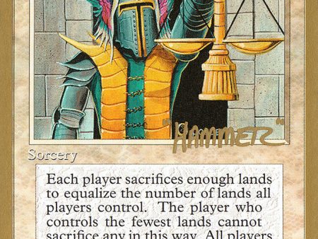 Balance (Shawn  Hammer  Regnier) [Pro Tour Collector Set] Supply