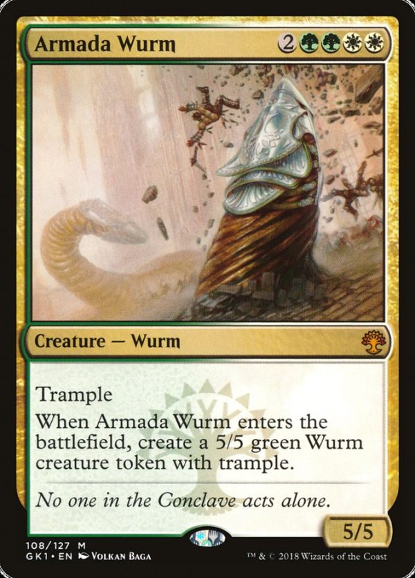 Armada Wurm [Guilds of Ravnica Guild Kit] Supply