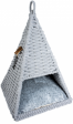 OYSTER TIPI IN COTTON ROPE GREY on Sale